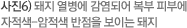 사진6) 돼지 열병에 감염되어 복부 피부에 자적색-암적색 반점을 보이는 돼지