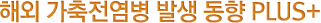 
				
				 해외 가축전염병 발생 동향 PLUS+
				 
				